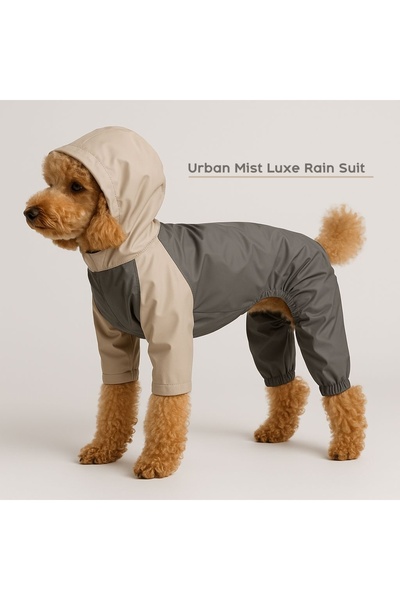 Buddy Store Urban Mist Luxe Rain Suit - Kedi & Köpek Yağmurluk & Rüzgarlığı