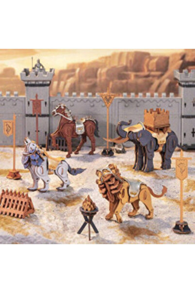 ROKR 3D Wooden Puzzle Warrior Lion