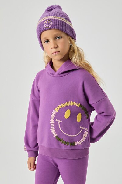 Tyess Bg Store Girl's Purple T-Shirt