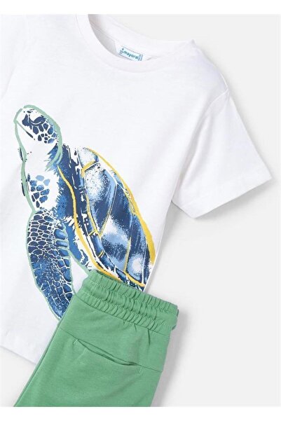 MAYORAL Karetta Men's Set - Green Mint