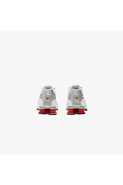 Nike Shox NZ "White Red Metallic Silver"