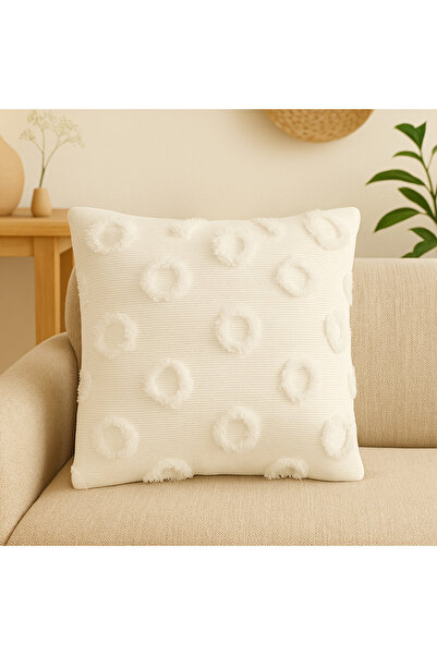 Belomia Home Collection Διακοσμητικό κάλυμμα μαξιλαριού 43x43 |   Κεντημένο μ...