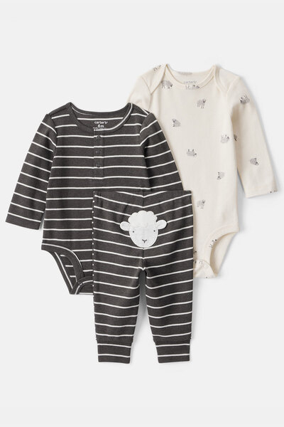 Carter's Baby Boy Ecru Set of 3