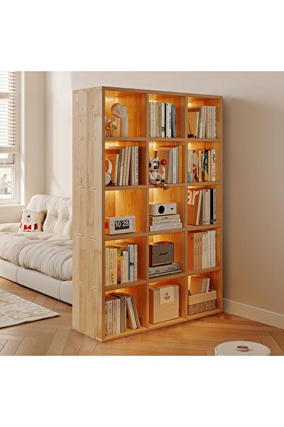 KEKE Multi-Layer Storage Bookshelf Rack Stylish Living Room Home Storage & Display Cabinet