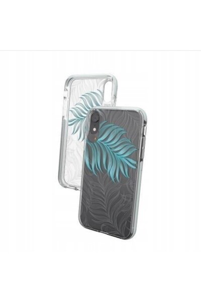 GEAR4 Victoria Jungle 33007 Case compatible with iPhone XR Transparent/Green