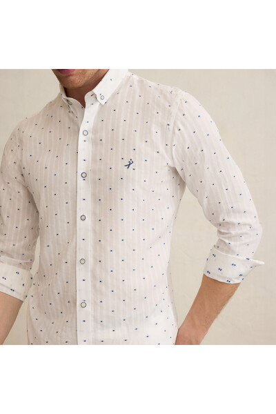 Sarar İNTERVİEW Goias Desenli Gömlek