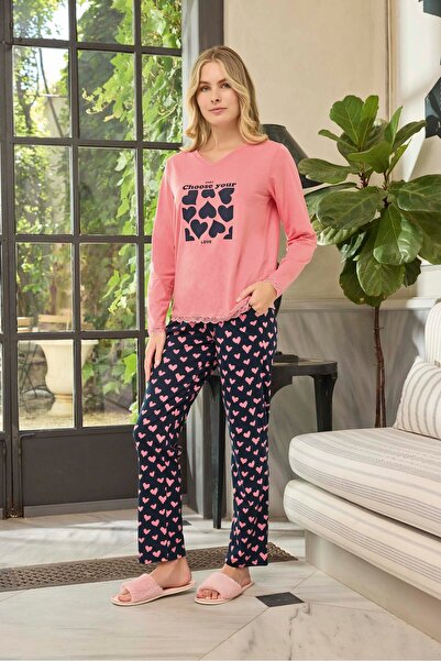 Aydoğan Atlas Long Sleeve Women's Pajama Set