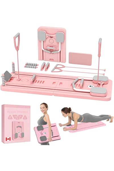 Generic Pilates Board Multifunctional Abdominal/Core Trainer - Pink