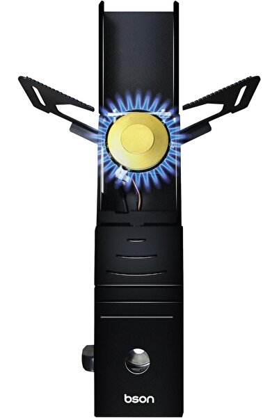 bson Ignite Portable Stove - 2.1KW High Power Burner, Windproof Outdoor Gas S...