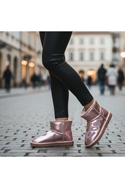 OEM Women's fur-lined boots, eco-leather, B21-170