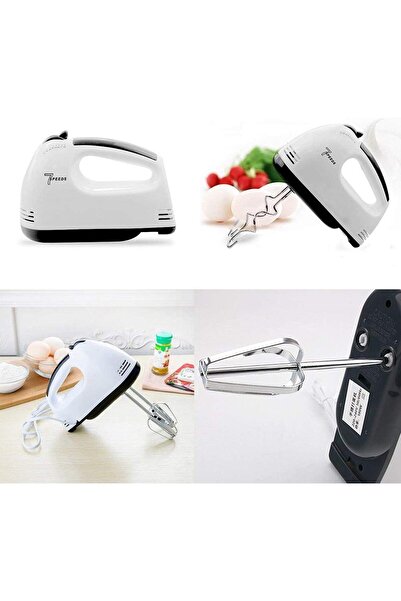 Other Electric Hand Mixer Mini High Power Stainless Steel Egg Beater Dough Mixing Machine
