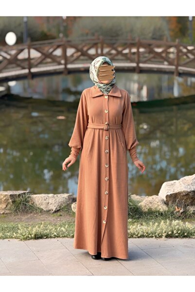 Nissra Ankanoor Flato Pocketed Buckle Belted Knitted Sweater Anka255115