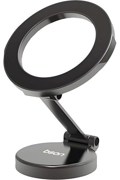 bson حامل هاتف قابل للطي مزود بمغناطيس قوي، دوران 360 درجة، قاعدة شفط، وتشغيل...