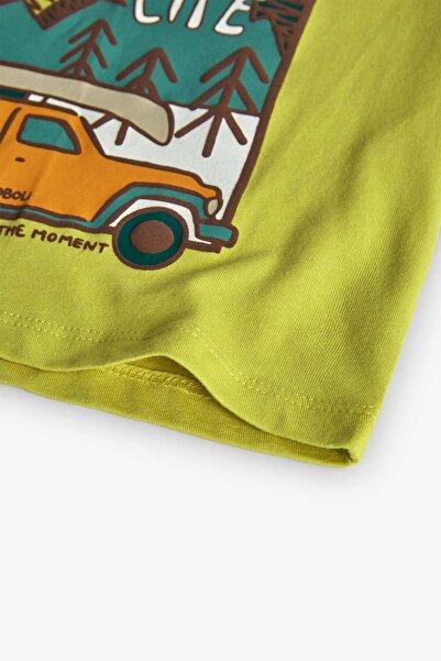 Boboli Boy's Vehicle Printed Tshirt