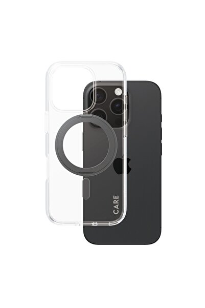 CARE by PanzerGlass® Husă pentru iPhone 16 Pro, suport MagSafe și protecție p...