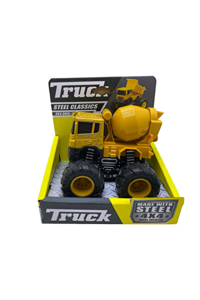 JPT Metal & Plastic Cement Mixer Toy Truck Model