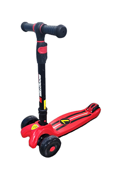 PARADOX SINCE 1992 3-wheel scooter, foldable, colored LEDs, for children +3 years old Ferarri