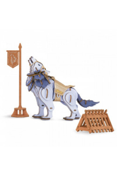 ROKR 3D Wooden Puzzle Warrior Wolf