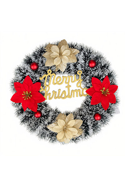 First Choice decorative Christmas wreath with a 40 cm diameter