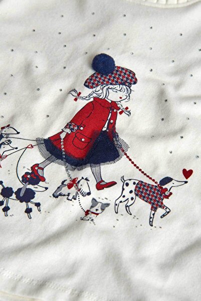 Boboli Girls Animals Printed Blouse