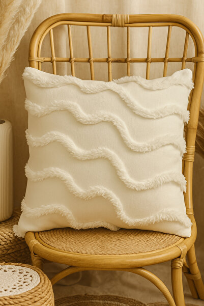 Belomia Home Collection Διακοσμητικό κάλυμμα μαξιλαριού 43x43 |   Κεντημένο μ...