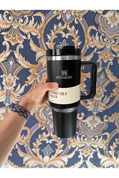 ABAYS pipetli Quencher H2.0 Flowstat Paslanmaz Çelik Yalıtımlı Bardak 40 Oz 1...