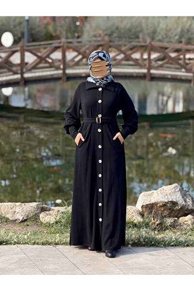 Nissra Ankanoor Flato Pocketed Buckle Belted Knitted Sweater Anka255115