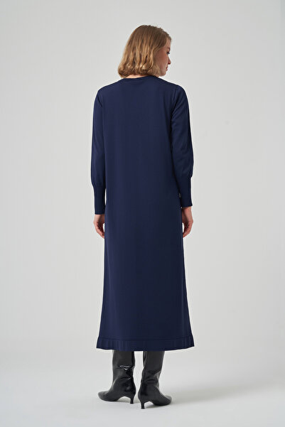 Nuss Knitwear Dress 509 Navy Blue