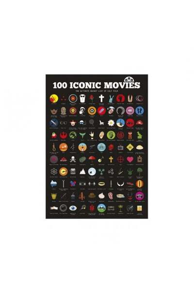 OOTB Poster razuibil - 100 de filme celebre