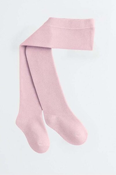 BONY SOCKS Kız Bebek Simli Külotlu Çorap Pembe