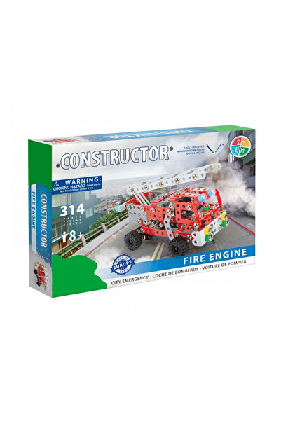 Alexander Toys Fire Engine Building Set, 314 pieces