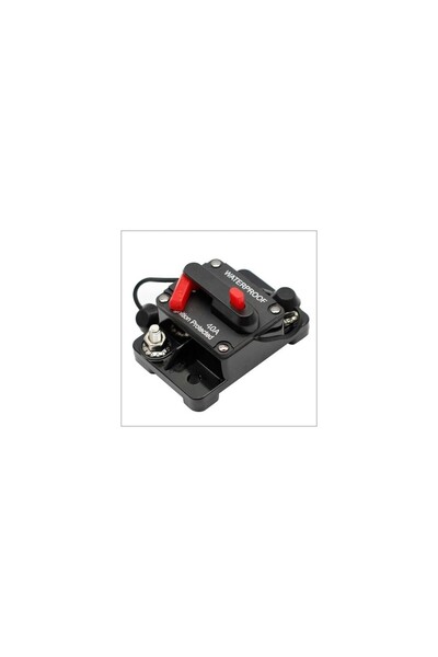 waterproof DC TERMİK OTOMATİK SİGORTA 40 AMP