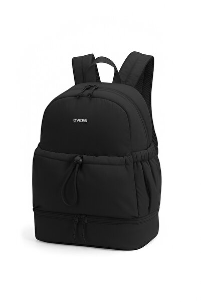 D'VERS Unisex Lightweight and Comfortable Sports Casual Backpack – Shoe Compartment, Water Resistant, Large Internal Volume