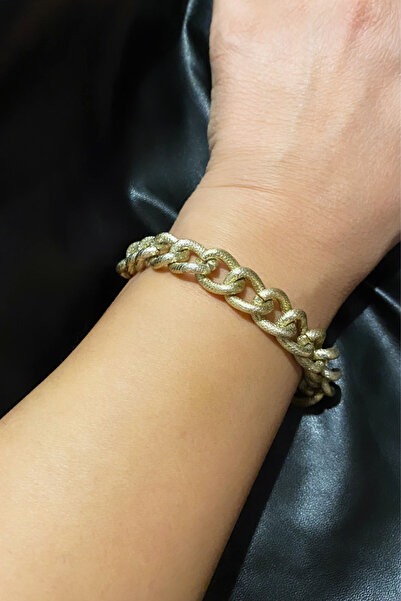 Liveyn Design Textured Chain Bracelet