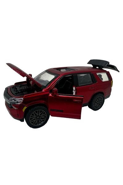 JPT Red Die-Cast 1:32 SUV Model with Lights & Sound