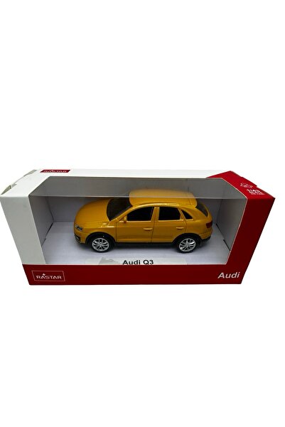 JPT Audi Q3 Yellow 1/43 Scale Model Car