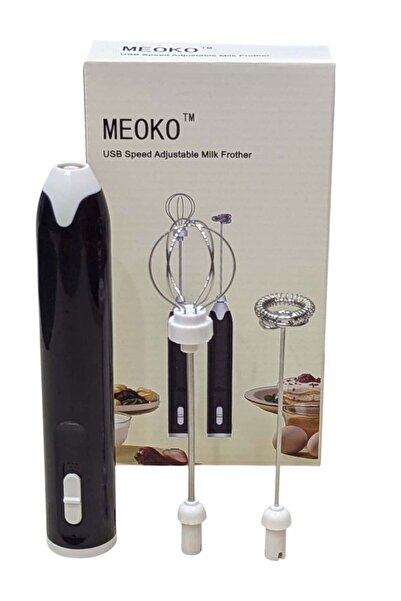 Radin Meoke USB Rechargeable Milk Frother – 3-Speed Handheld Electric Foam Maker