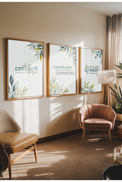 21mxm Unframed Romanian Religious Canvas Poster - Digital Print - Unde este credință