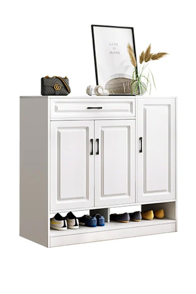 KEKE Luxury Multifunctional Entryway Shoe Cabinet & Drawer Storage 90 CM