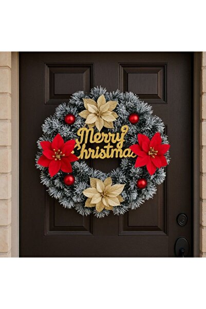 First Choice decorative Christmas wreath with a 40 cm diameter