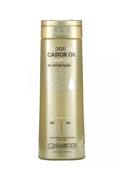 Giovanni شامبو جيوفاني بزيت الخروع المنعم - 399 مل