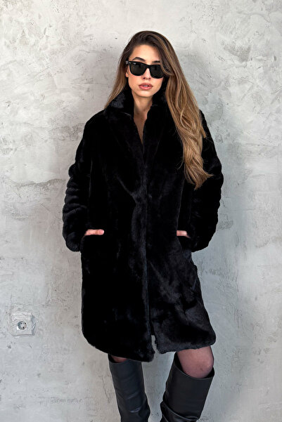 ModaPlaza Women's Long Fur 99688