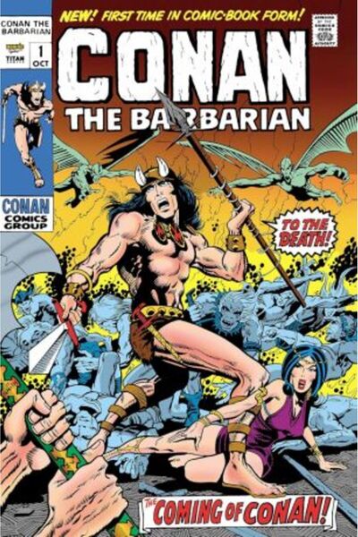 Titan Comics Conan the Barbarian: The Original Comics Omnibus Vol.1 (Conan the Barbarian Omnibus)