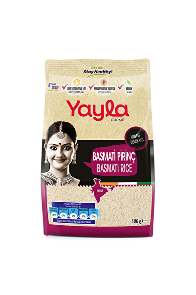 Yayla Gurme BASMATİ PİRİNÇ 500 Gr