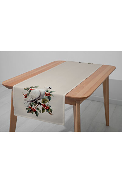 Filamente Digital Printed Runner - New Year / Christmas Patterned - 140X40 cm