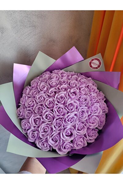 Store.sedas Buchet 55 trandafiri de sapun