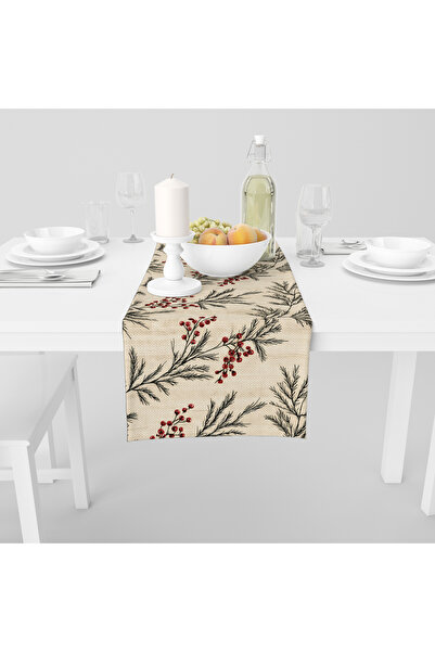 Filamente Digital Printed Runner - New Year / Christmas Patterned - 140X40 cm