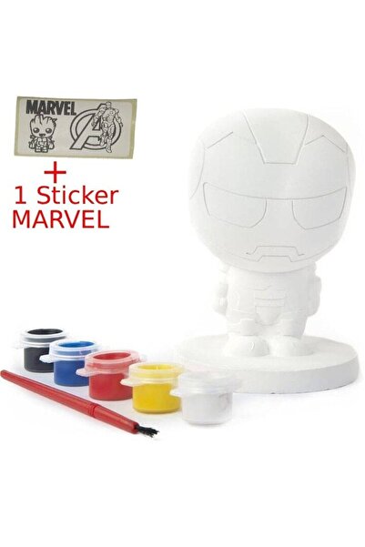 Marvel Coloring figure, Iron Man, 14x19cm, with sticker