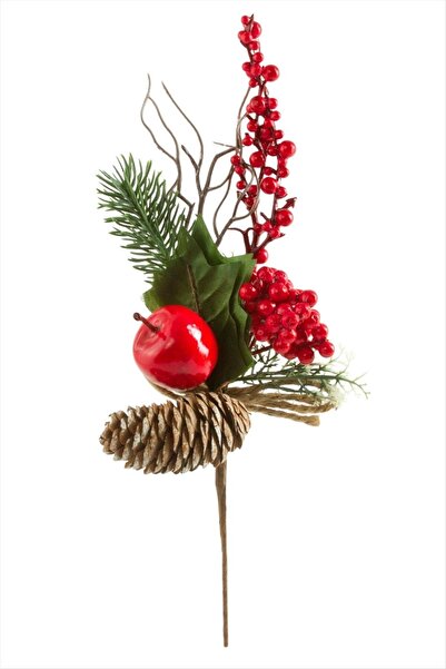 FREEDOM STOREE Ornament de Crăciun Kokina cu conuri de măr și pin, 30 cm