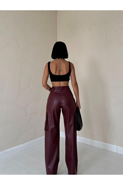 ELİSA Faux leather pants